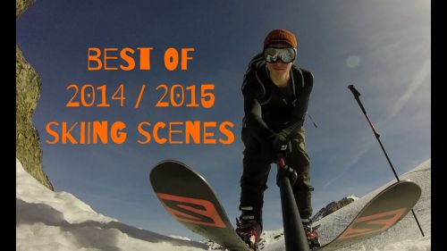 Freestyle ski Coubes Brother's Rider's à Crans-Montana Suisse Aurélien 7 ans et Louis 12 ans