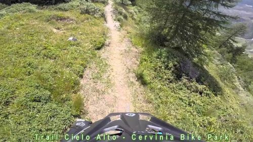 Trail cielo alto - cervinia bike park