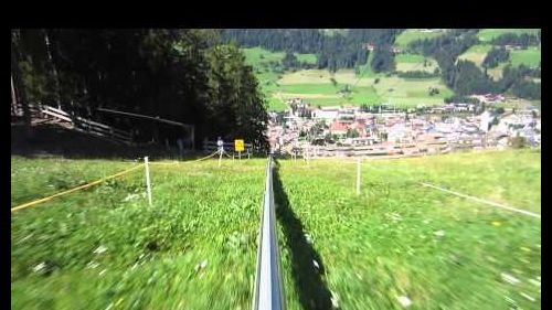 Fun bob san candido - tutta la discesa