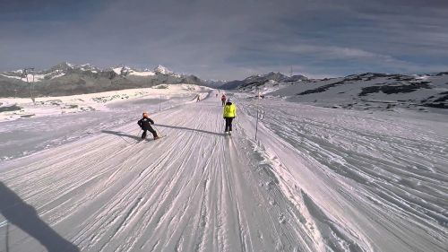 Skiing zermatt october 2015