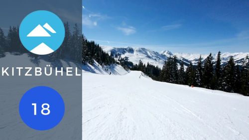 Blue 18 kitzbühel | piste view