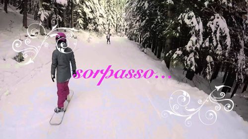 Gopro neve -  caduta improvvisa.... paura?
