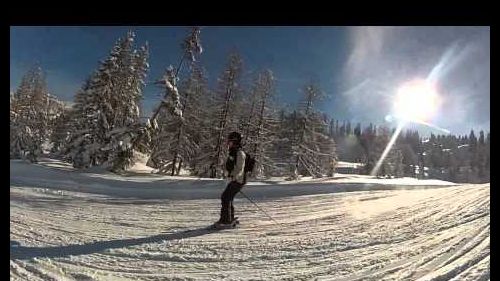 Sellaronda, discesa passo campolongo per corvara movie