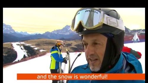 In diretta dalle piste perfettamente innevate 2015 | live von den bestens präparierten skipisten