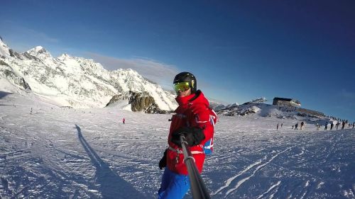 Stubai skiing - december 2015 by gopro hero 4 black