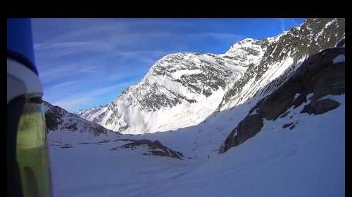 Little off-piste run down the windacher ferner (stubai ski) 2