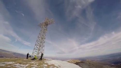 Bike to hell 2016 - snowpark prato nevoso
