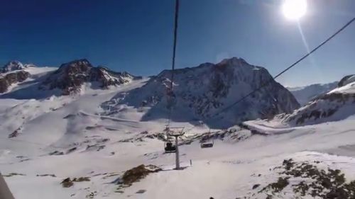 Snowboard januar 2016 schnalstal val senales gopro hd