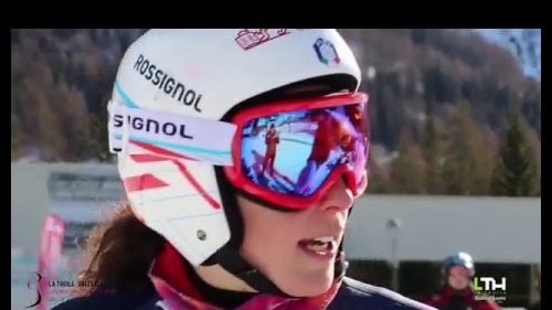 Coppa del mondo di sci : italiane e americane in ricognizione a la thuile