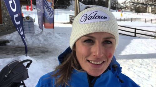 Nadia fanchini a la thuile