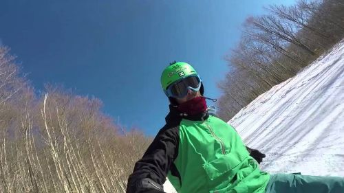 [snow] snowboarding monte cimone - pista esperia