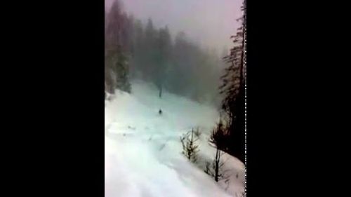 Lago Lambin freeride Madonna di Campiglio