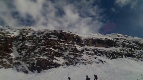 Emergency Chute Act 2 at Courchevel 1850 20/03/2016