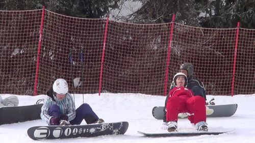 Christian giornata di sci a cervinia plan maison marzo 2016