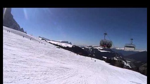Taylor johnson 2015-16 telemark skiing crash video