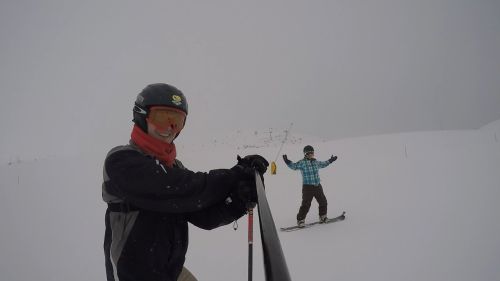 Gopro hero4: skiing - la thuile