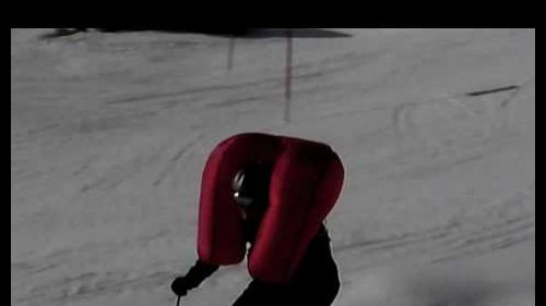 Snowpulse avalanche airbag test