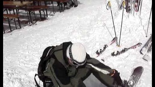 Kitzbuhel skiing 2010 part 1