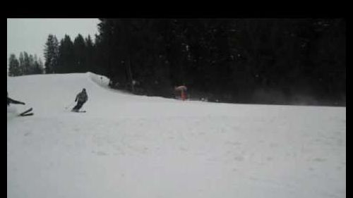 A skiing monkey kitzbuhel 2010