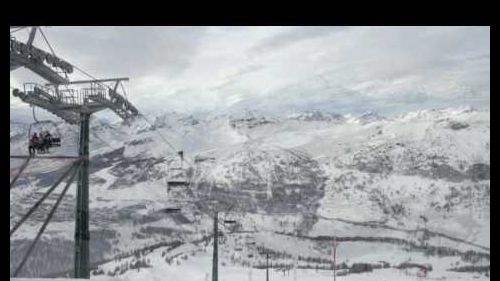 Sestriere - milky way - italy