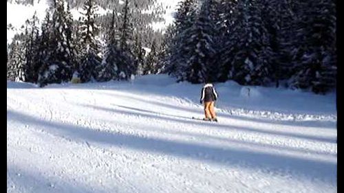 Sci in val badia