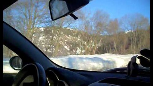 Chegando a prato nevoso