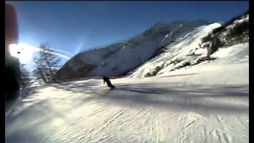Courmayeur - italy - snowboarding day 2