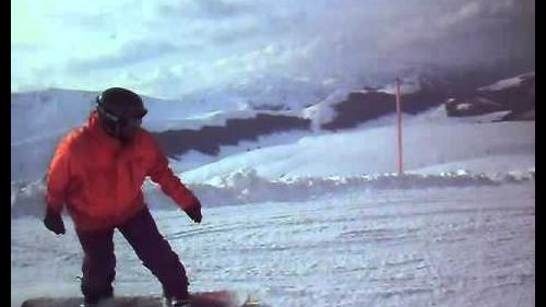 Snowboard pista roccaraso