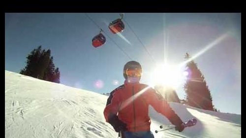 Thrills and spills on the slopes - all captured on the gopro hero hd