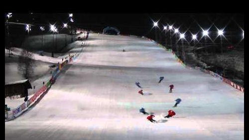 Argentinean demo team run 1 at the interski congress 2011