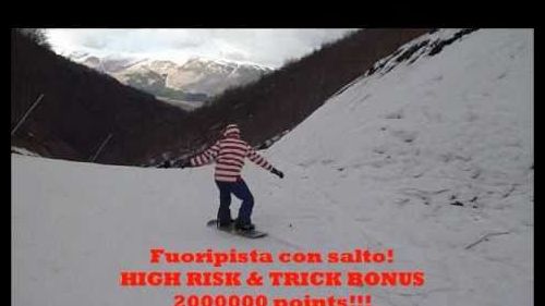 Snowboard a roccaraso supertricks