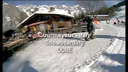 Courmayeur - italy - snowboarding final day
