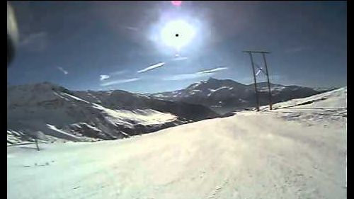 La thuile, gennaio 2011 - cauriolini sulla neve 2