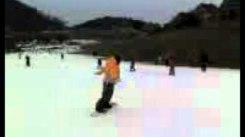 Eli snowboard prato nevoso 4^ volta 2^ discesa