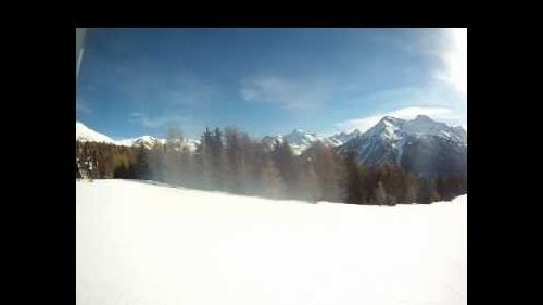 Champuloc - first snowboarding