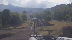 Etna Nord chairlift 1805 m.