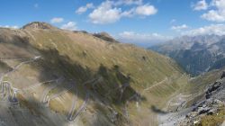 Panoramic view Passo dello Stelvio