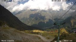 Lizzola chairlift arrival 1900 m.