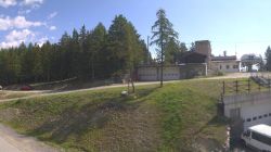 Panoramic view of Torgnon and the middle Cervino valley