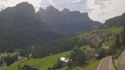 Webcam Colfosco village and Sella Group