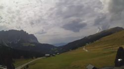 San Martino in Badia, from Passo delle Erbe towards Bressanone (Monte Gabler and the Odle di Eores)