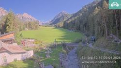 Webcam San Vigilio di Marebbe › Sud-est: Piz da Peres - Parco naturale di Fanes-Sennes-Braies - Fodara Vedla