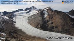 Maso Corto: Hintereisferner - View toward Weißkugel and Langtaufererspitze