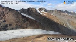 Maso Corto: Hintereisferner - View toward Hintere Hintereisspitze