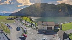 Curon Venosta: Hotel-Restaurant-Alpenrose at Haidersee