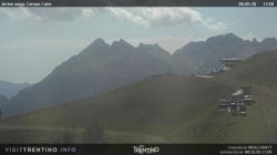 Campo Cune chairlift arrival