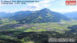 Marktgemeinde St. Johann in Tirol: St. Johann in Tirol - View of Kitzbüheler Horn