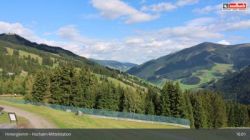 Saalbach-Hinterglemm: Saalbach, Skicircus Saalbach Hinterglemm - Hochalm middle station