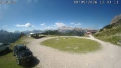 Webcam Sonforca Padeon, view of the Tofane