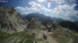 Webcam From 2193 m. view of Faloria and Monte Pelmo